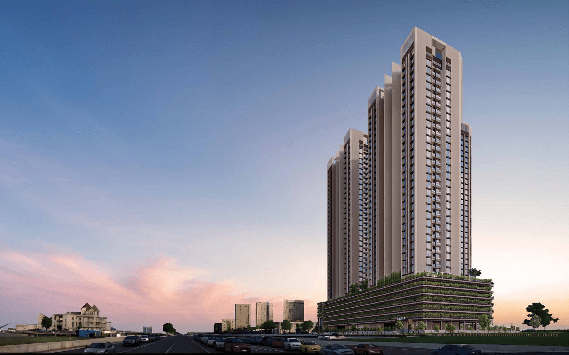 The Oasis — Exterior