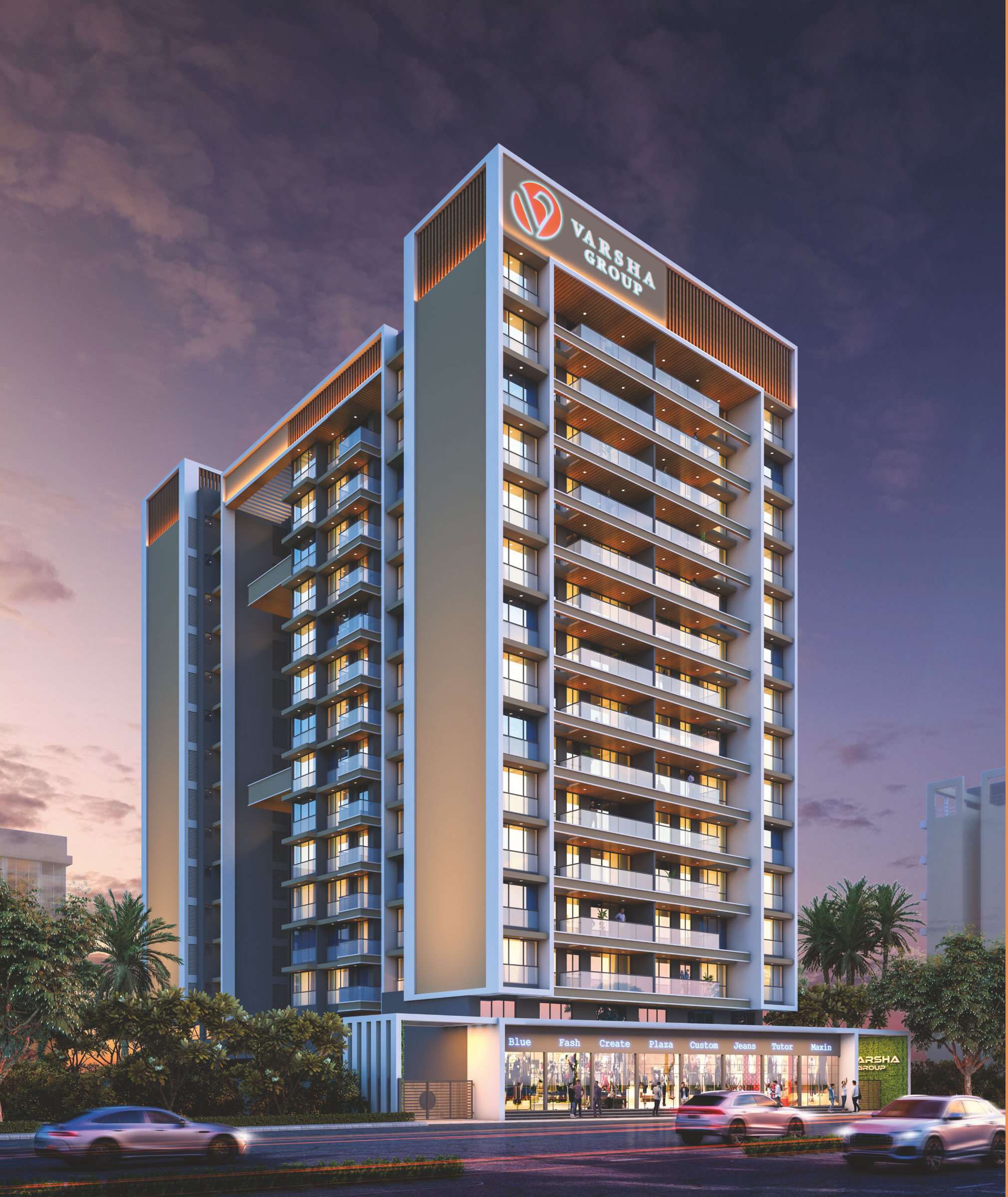 Balaji Sapphire — Exterior