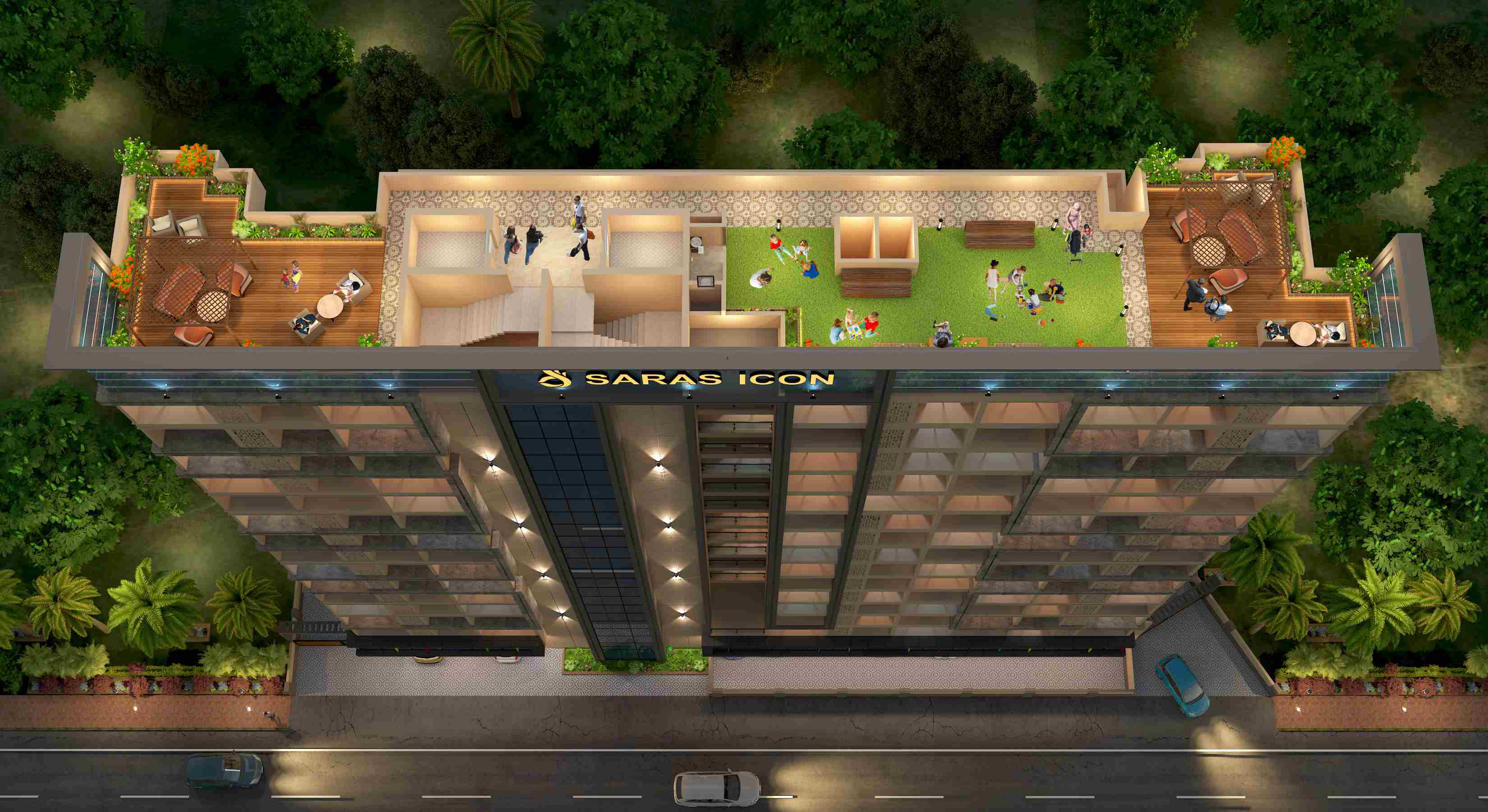 Saras Icon — Exterior