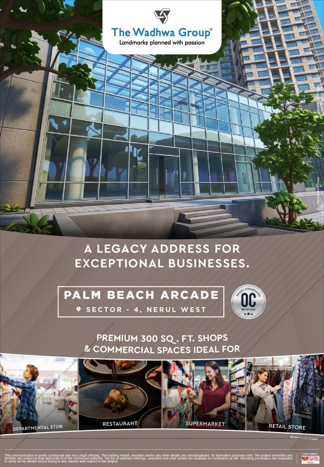 Palm Beach Arcade — Exterior